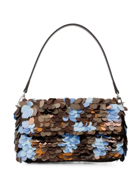 STAUD Timmy sequin-embellished shoulder bag