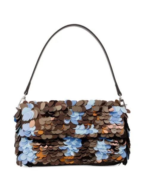 STAUD Timmy sequin-embellished shoulder bag