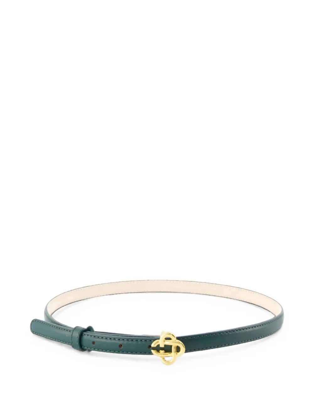Casablanca Micro riem met logogesp Groen