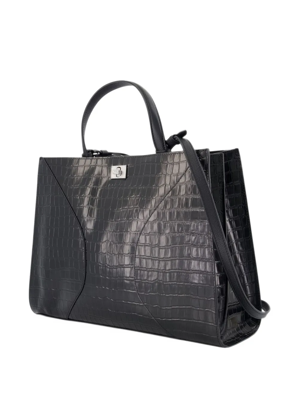 Zadig&Voltaire Jack croco bag Zwart