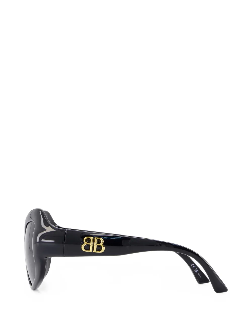 Balenciaga Eyewear CAT-EYE zonnebril met BB-logo Zwart