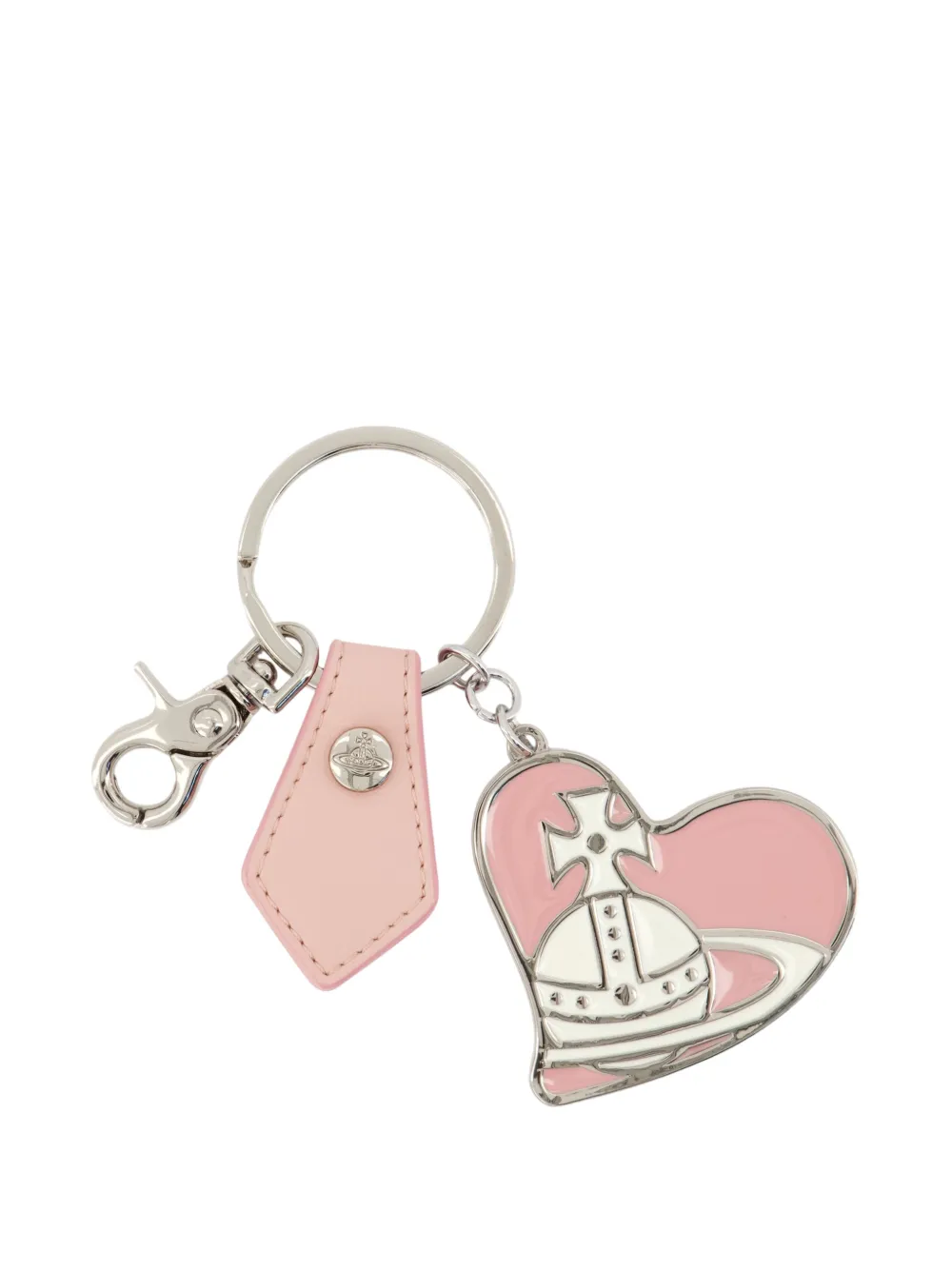 Vivienne Westwood Orb heart keychain