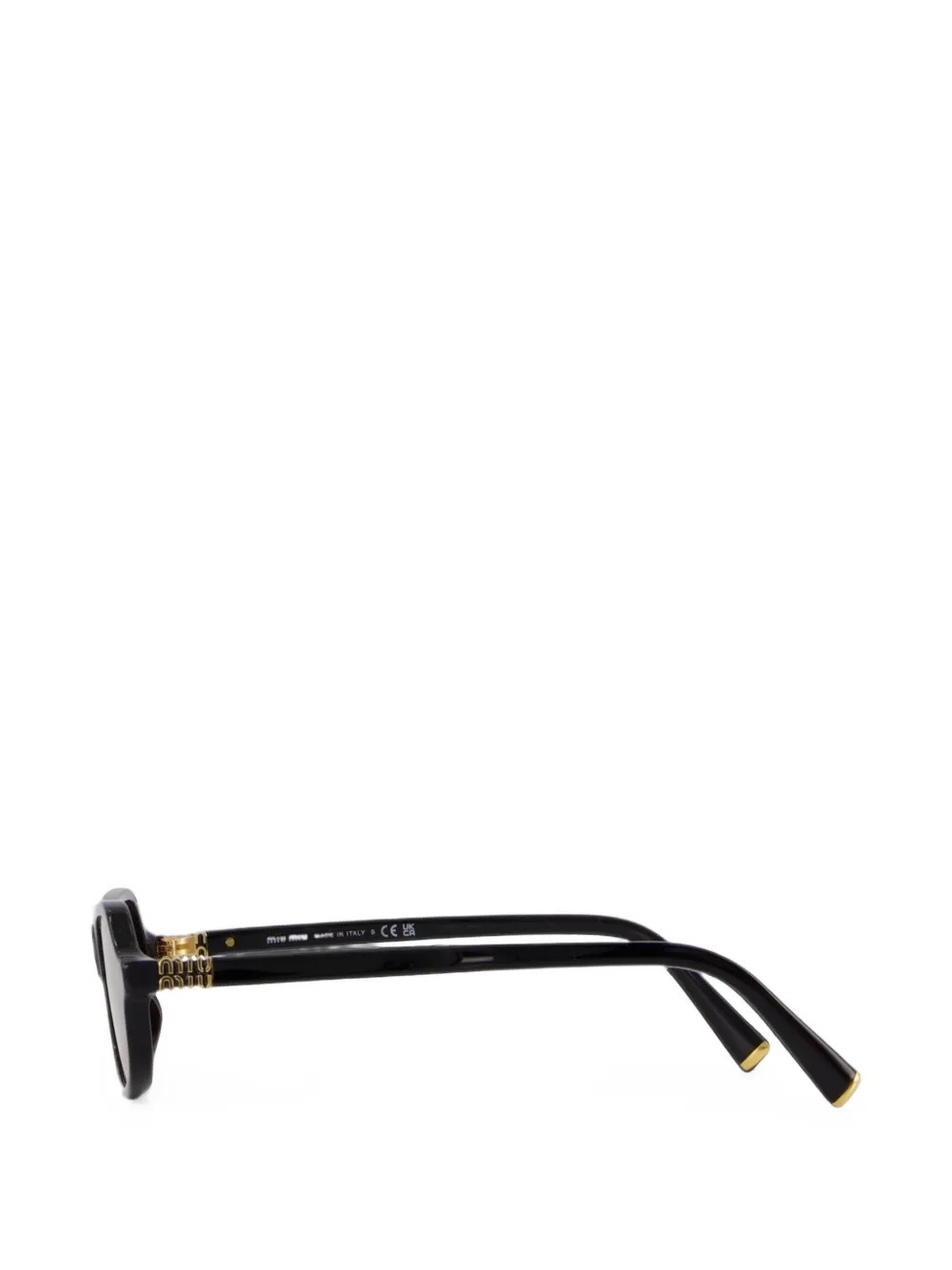 Miu Eyewear Miu Regard zonnebril Zwart