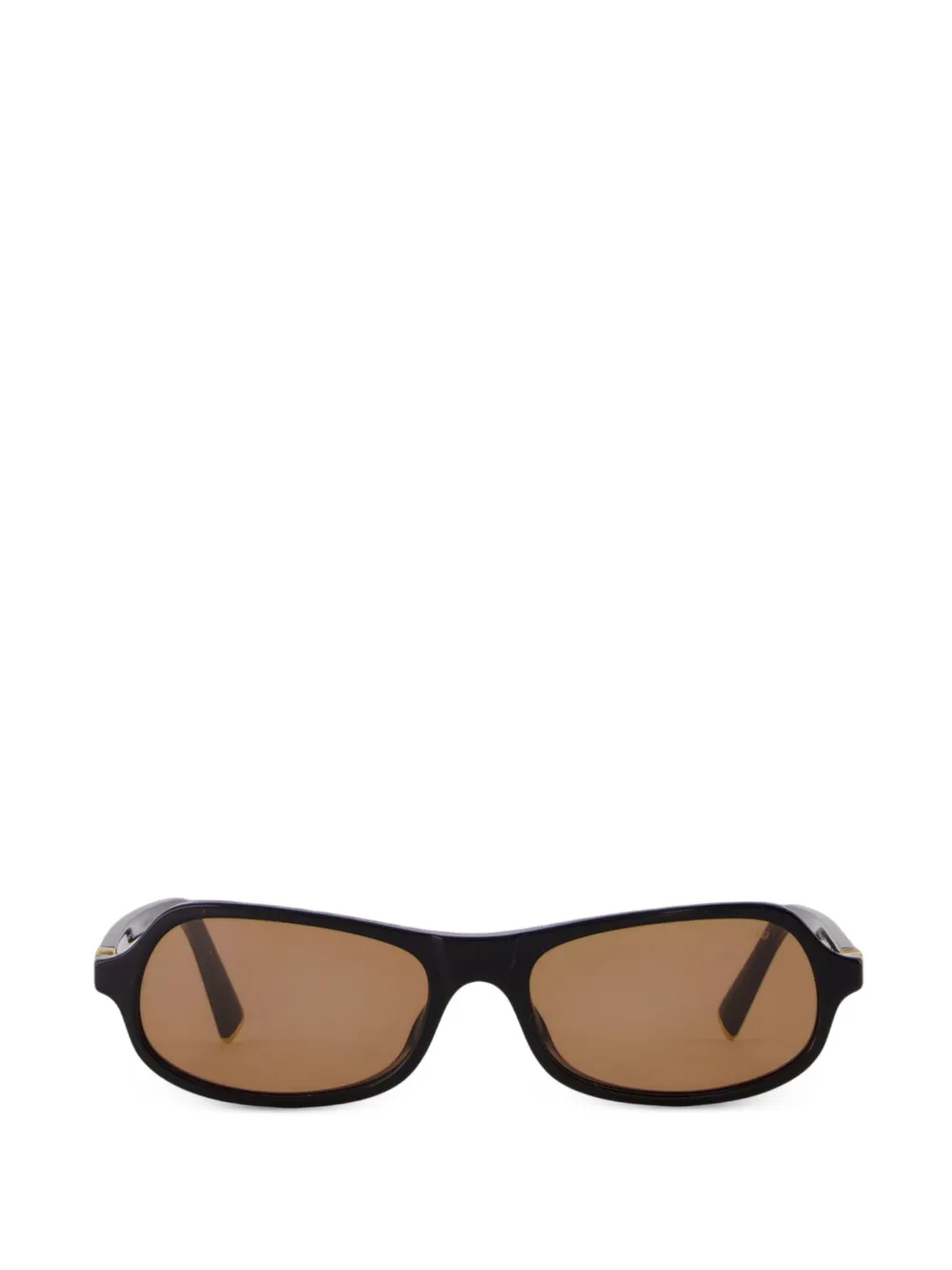 Miu Miu Eyewear logo-plaque rectangle-frame sunglasses