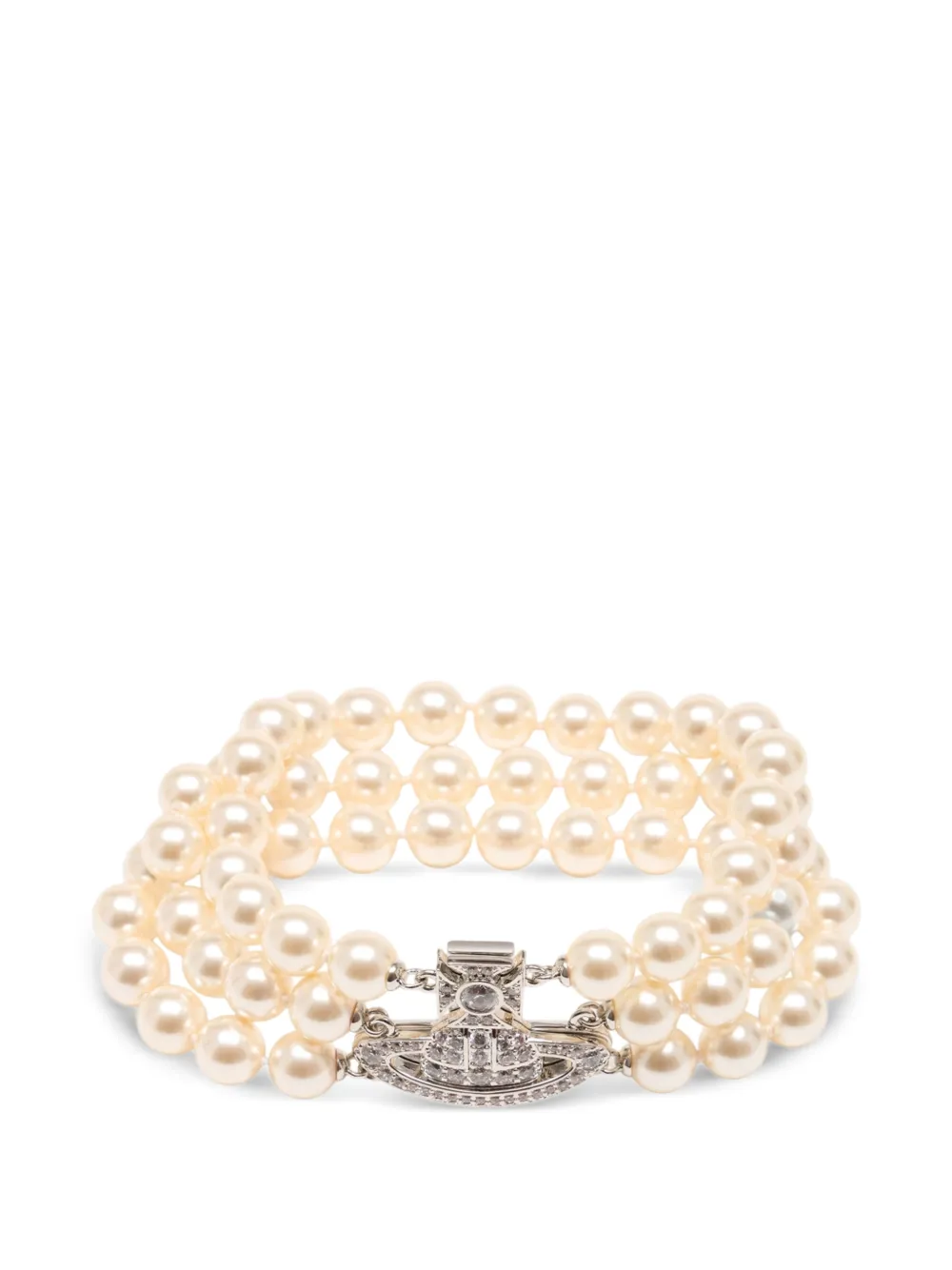 Vivienne Westwood Graziella triple-row pearl necklace