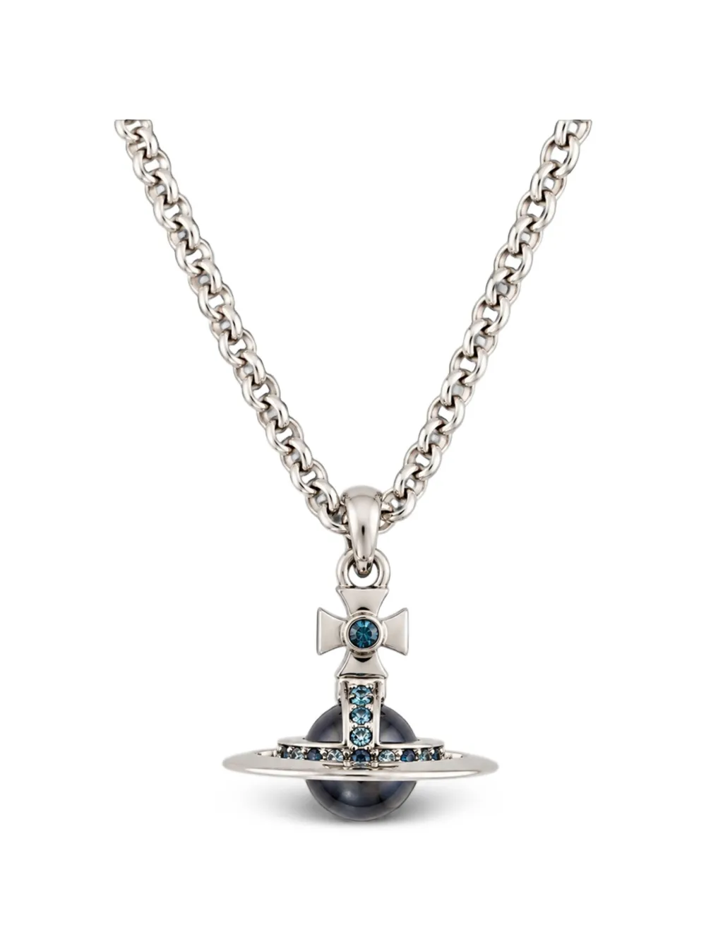 Vivienne Westwood New Petite Orb Necklace | Silver | FARFETCH