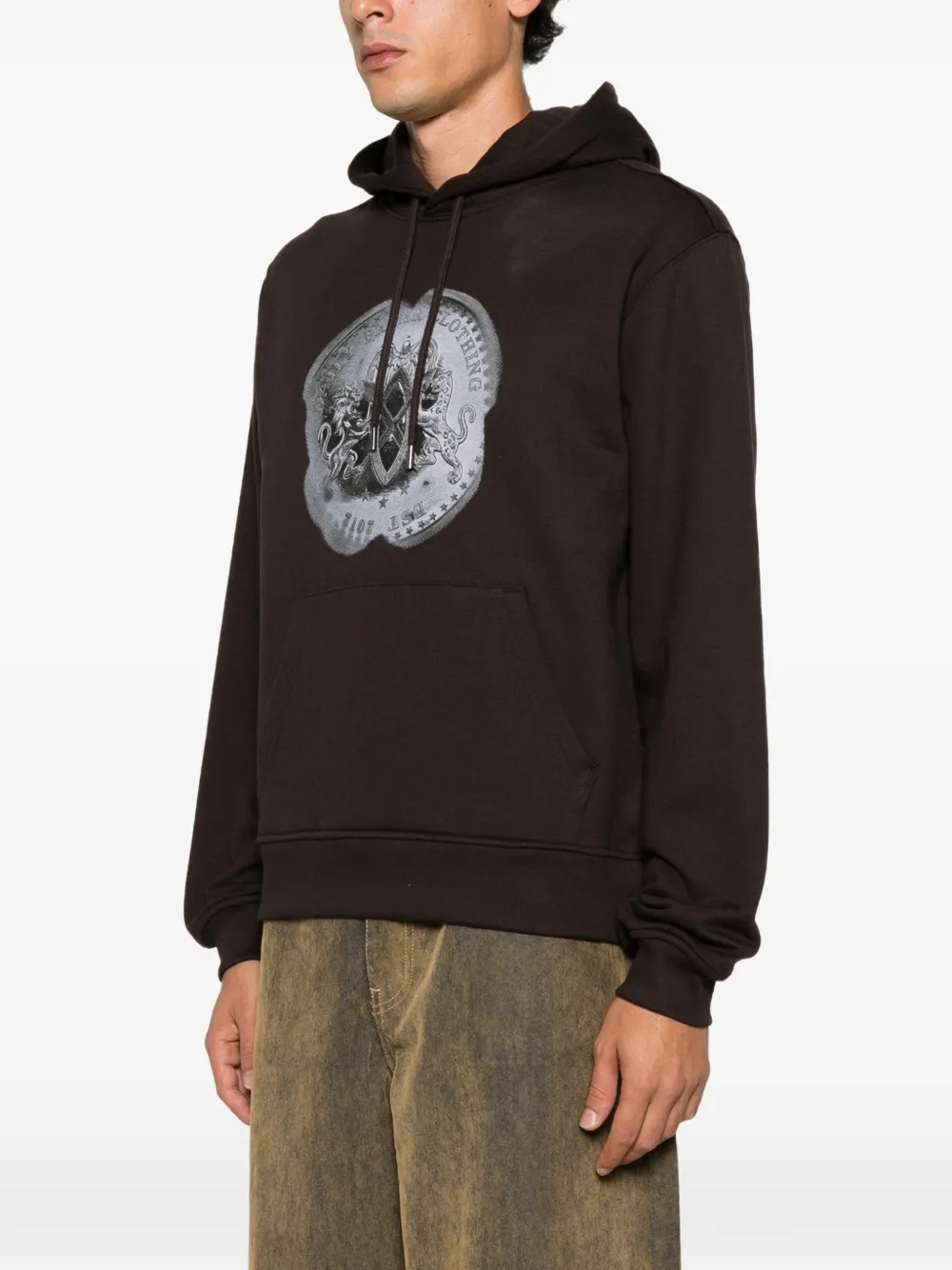 Daily Paper graphic-print hoodie Bruin
