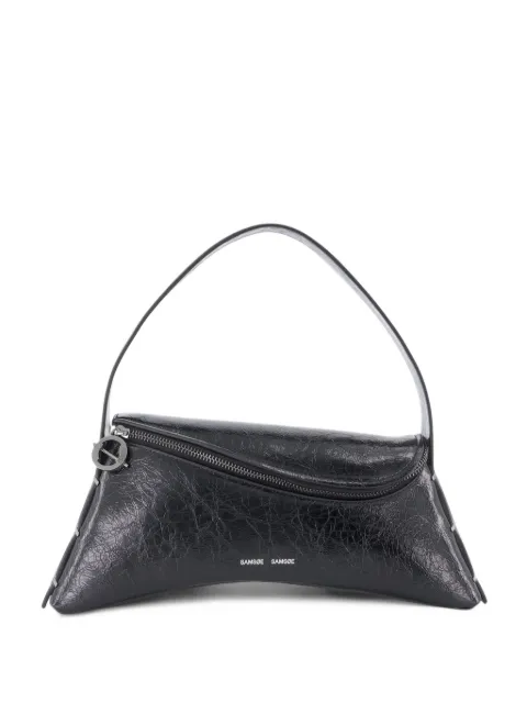 SAMSOE SAMSOE Sadandy crinkled leather shoulder bag