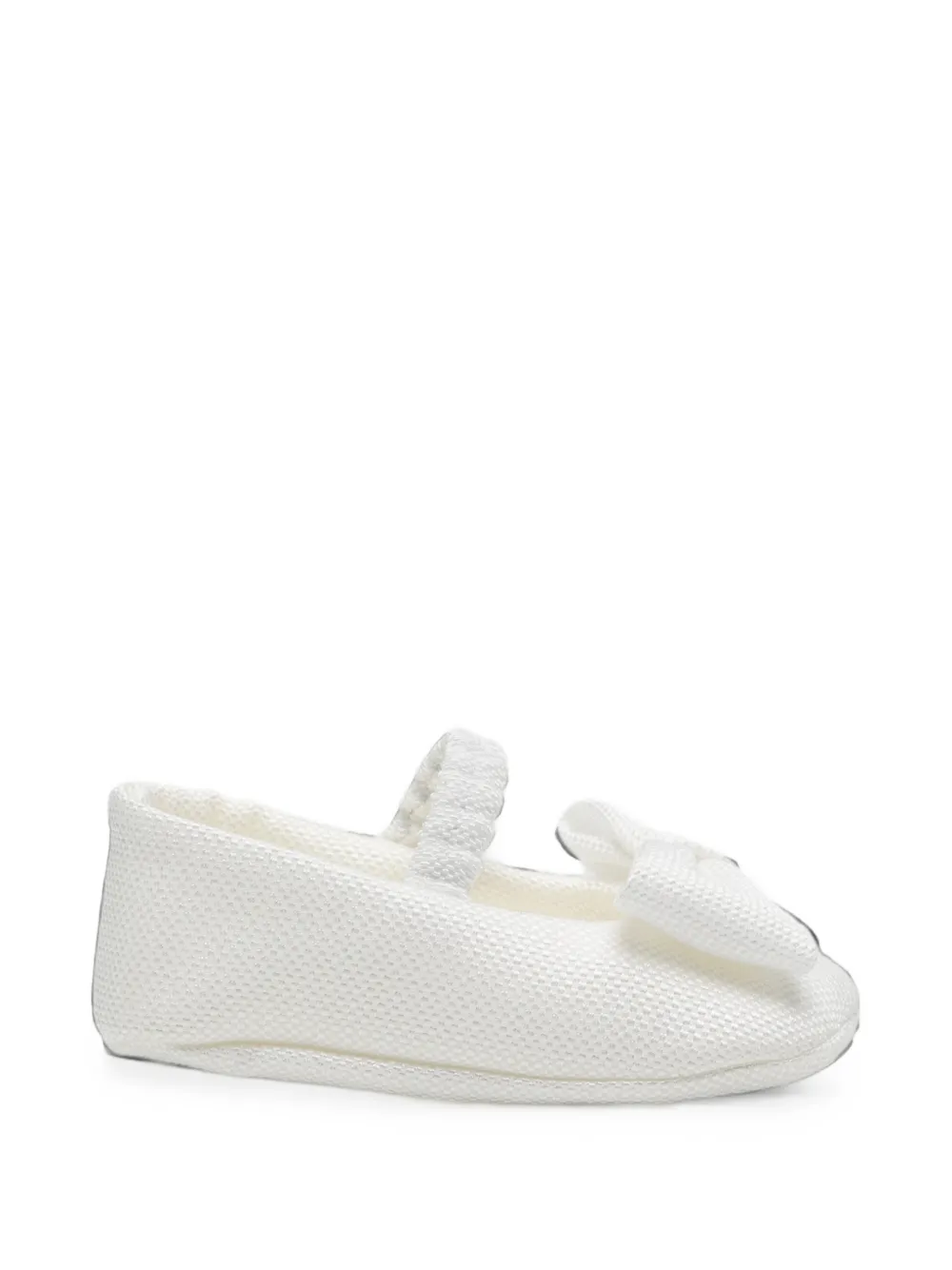 Colorichiari bow-detail ballet flats - Bianco