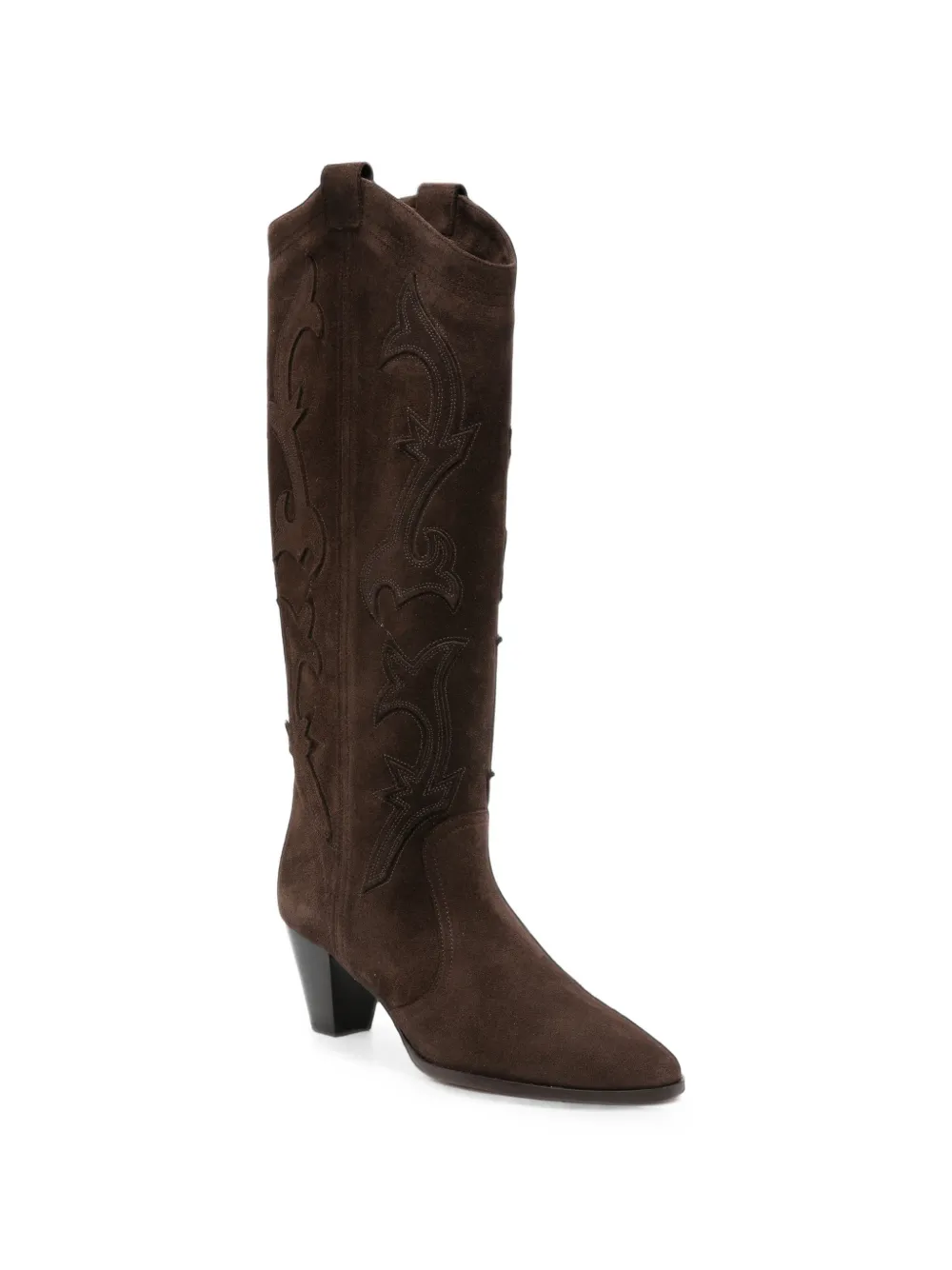 Ba&Sh embroidered suede boots Bruin