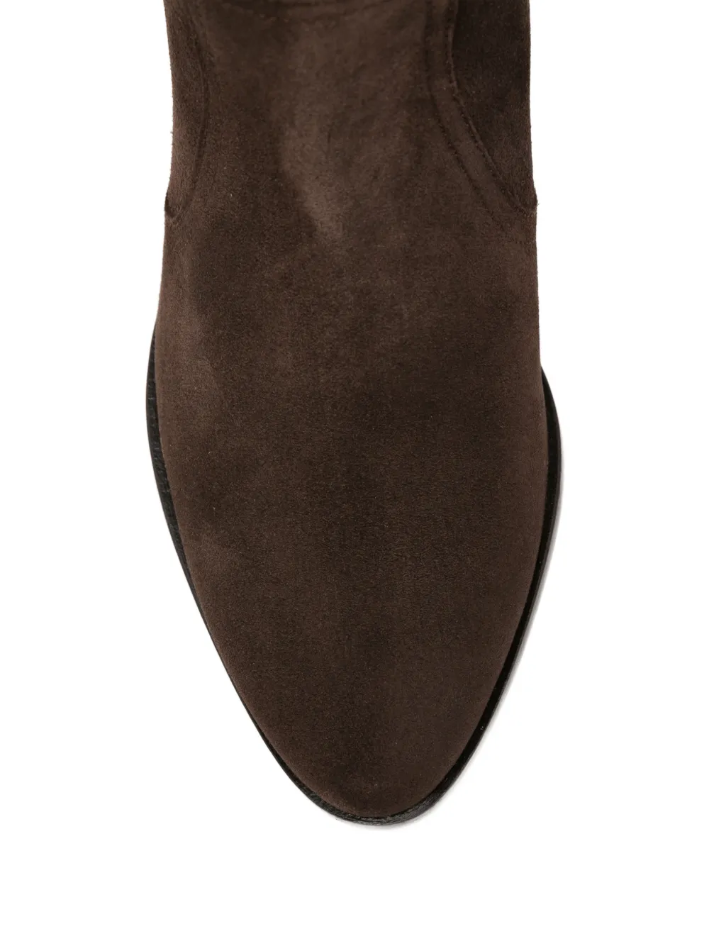 Ba&Sh embroidered suede boots Bruin