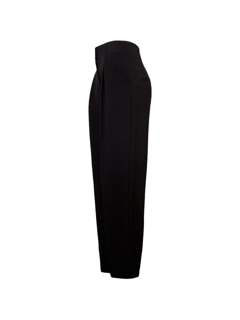 Veronica Beard Kenneth high-waist plooibroek Zwart