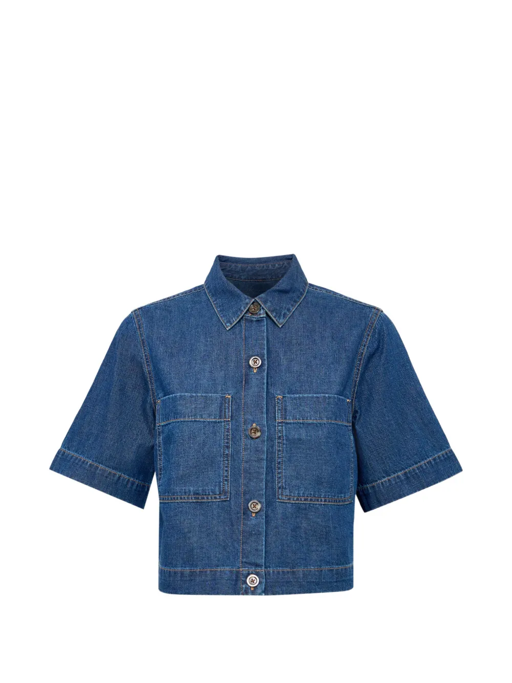 Veronica Beard Spruce button-down shirt