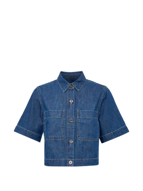 Veronica Beard Spruce button-down shirt