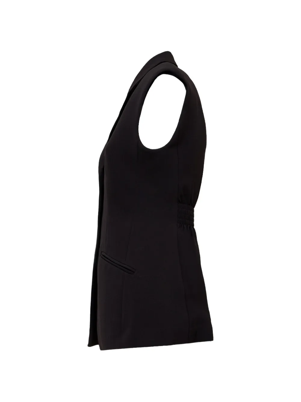 Veronica Beard Sorenne tailored vest Zwart