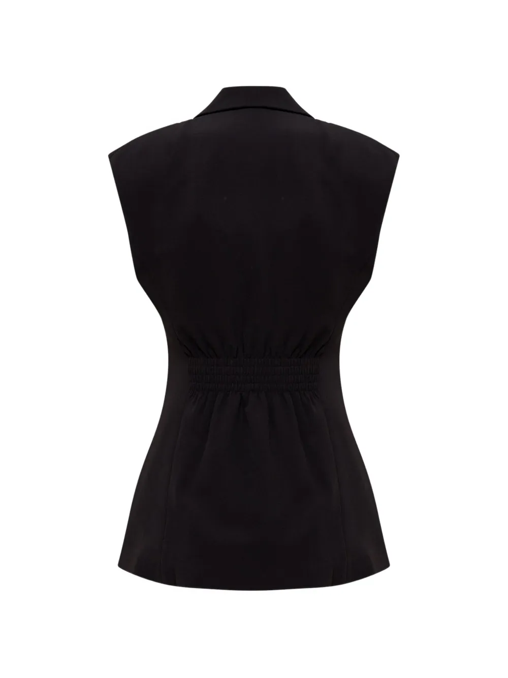 Veronica Beard Sorenne tailored vest Zwart