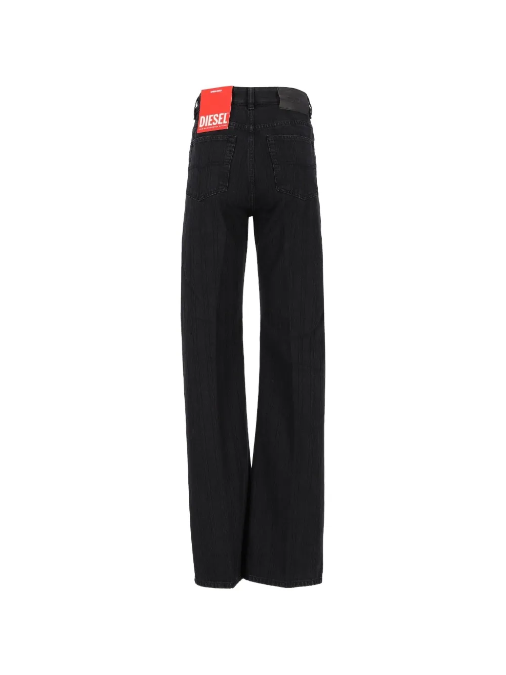 Diesel 1971 D-SENT pinstripe jeans Zwart