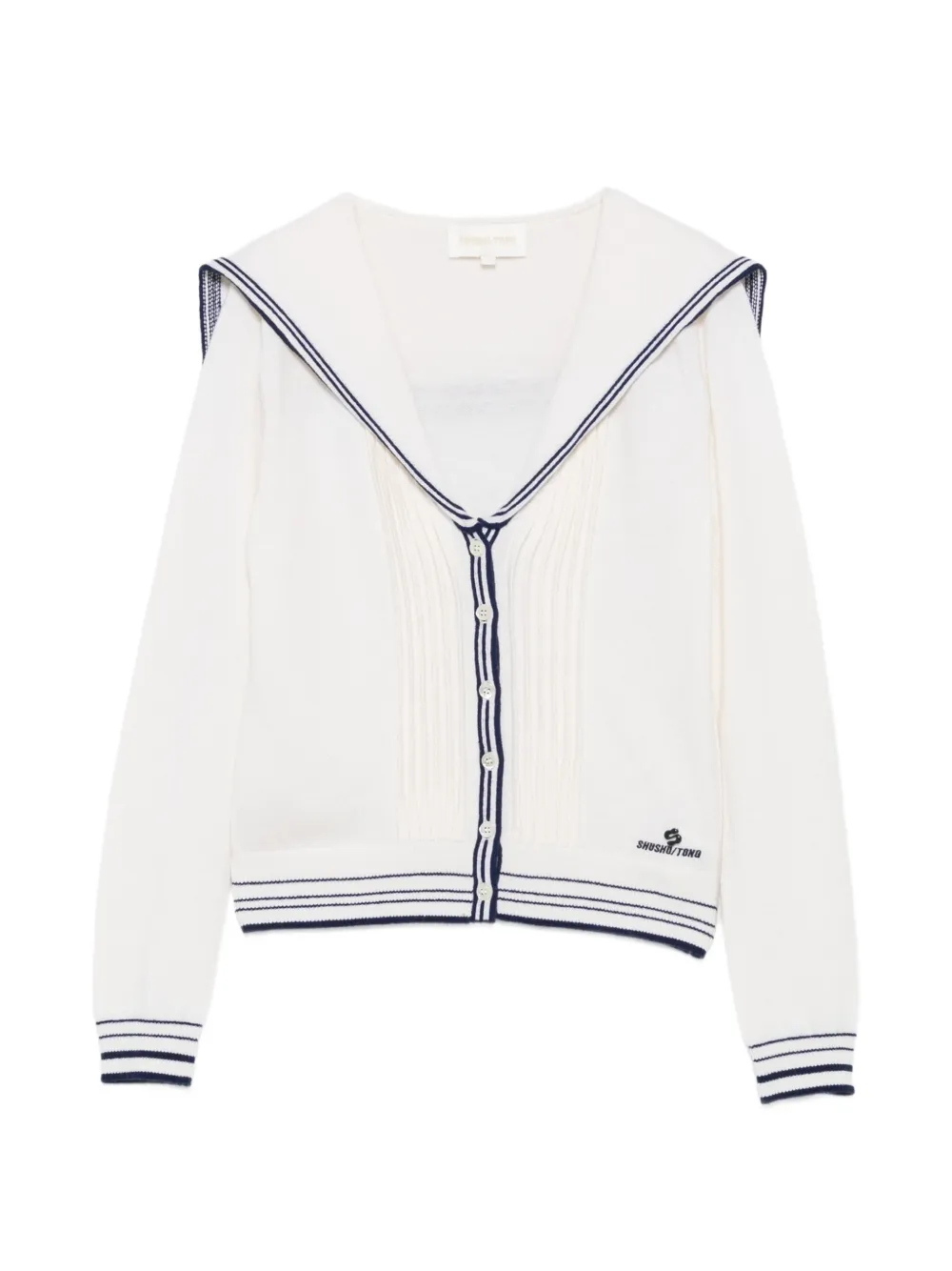 SHUSHU/TONG sailor-collar cardigan