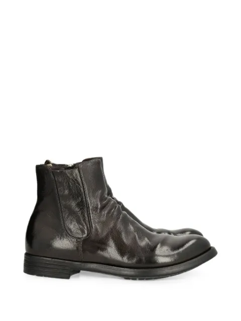 Officine Creative Hive 036 buffalo leather Chelsea boots