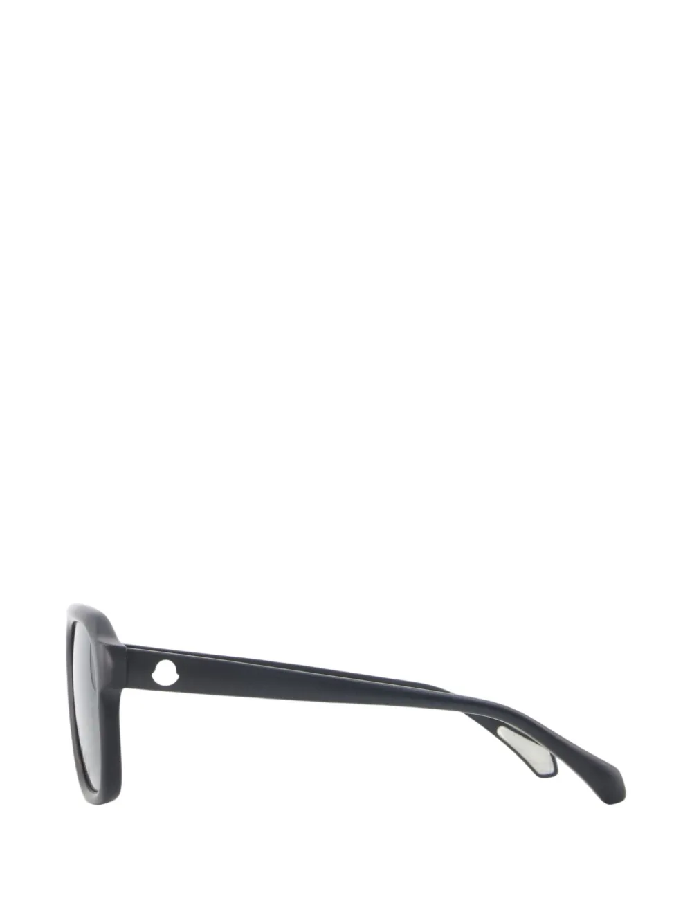 Yohji Yamamoto Vantos square-frame sunglasses Zwart