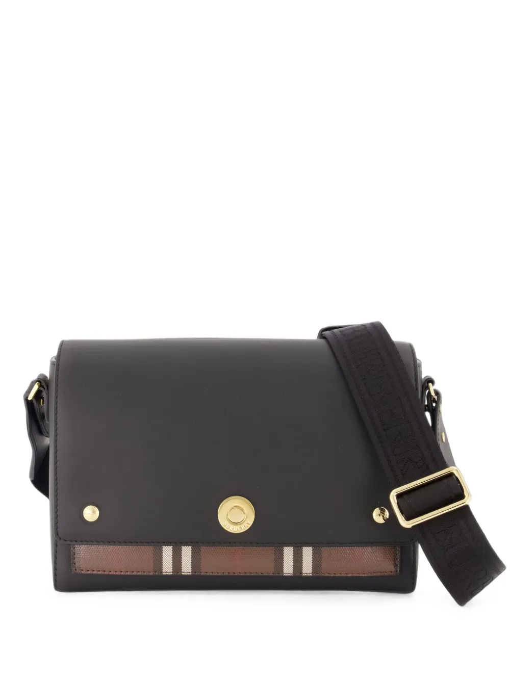 Burberry Note leather shoulder bag - Nero