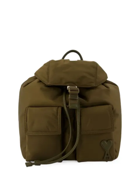 AMI Paris small Marcel flap backpack