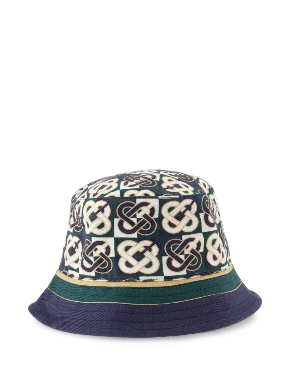Casablanca Vissershoed met monogram-print Groen