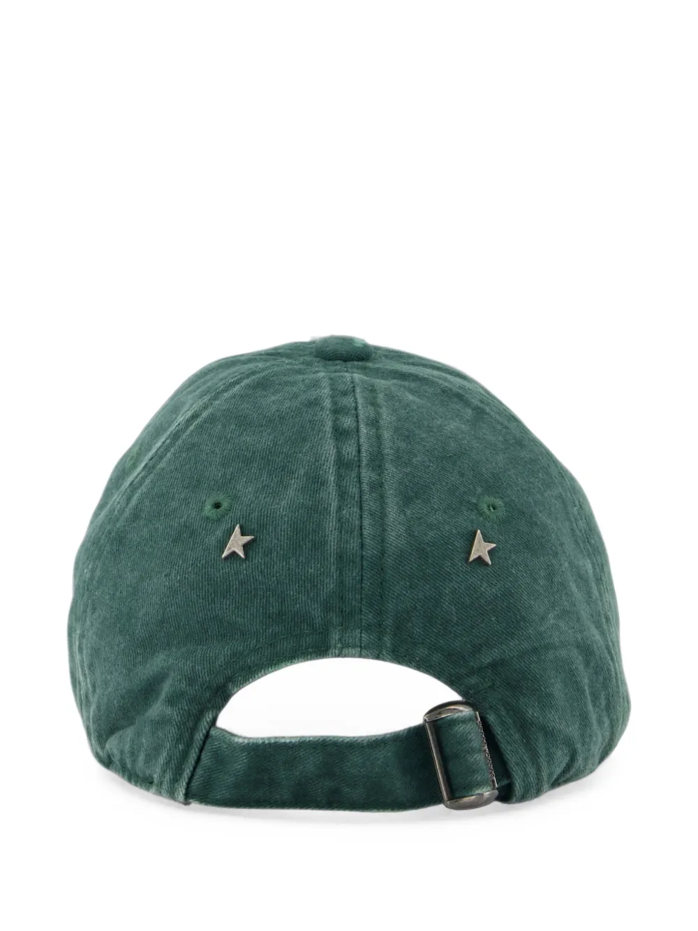 Golden Goose Honkbalpet met geborduurd Golden-logo Groen
