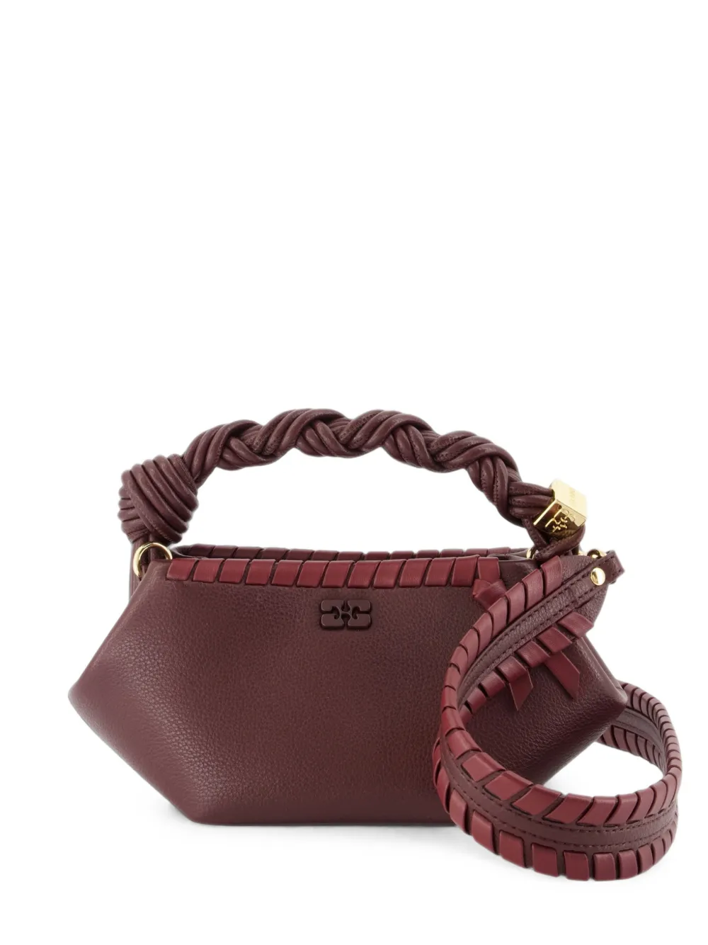 GANNI Bou mini shoulder bag - Rosso