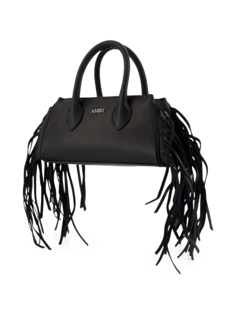 AMIRI Micro Fringe Honey shopper Zwart