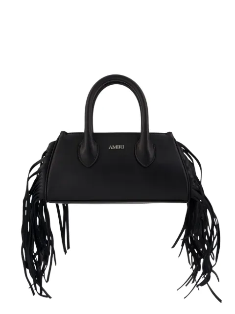 AMIRI tote Fringe Honey micro con flecos