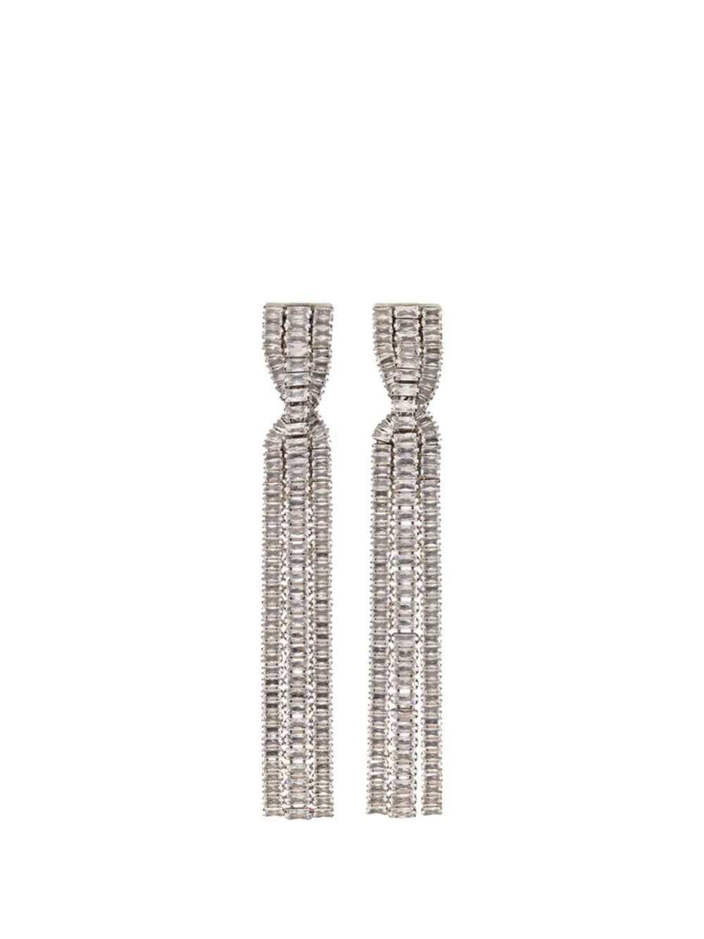 ISABEL MARANT crystal-embellished drop earrings