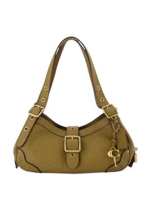 Coach Drifter buckled leather shoulder bag