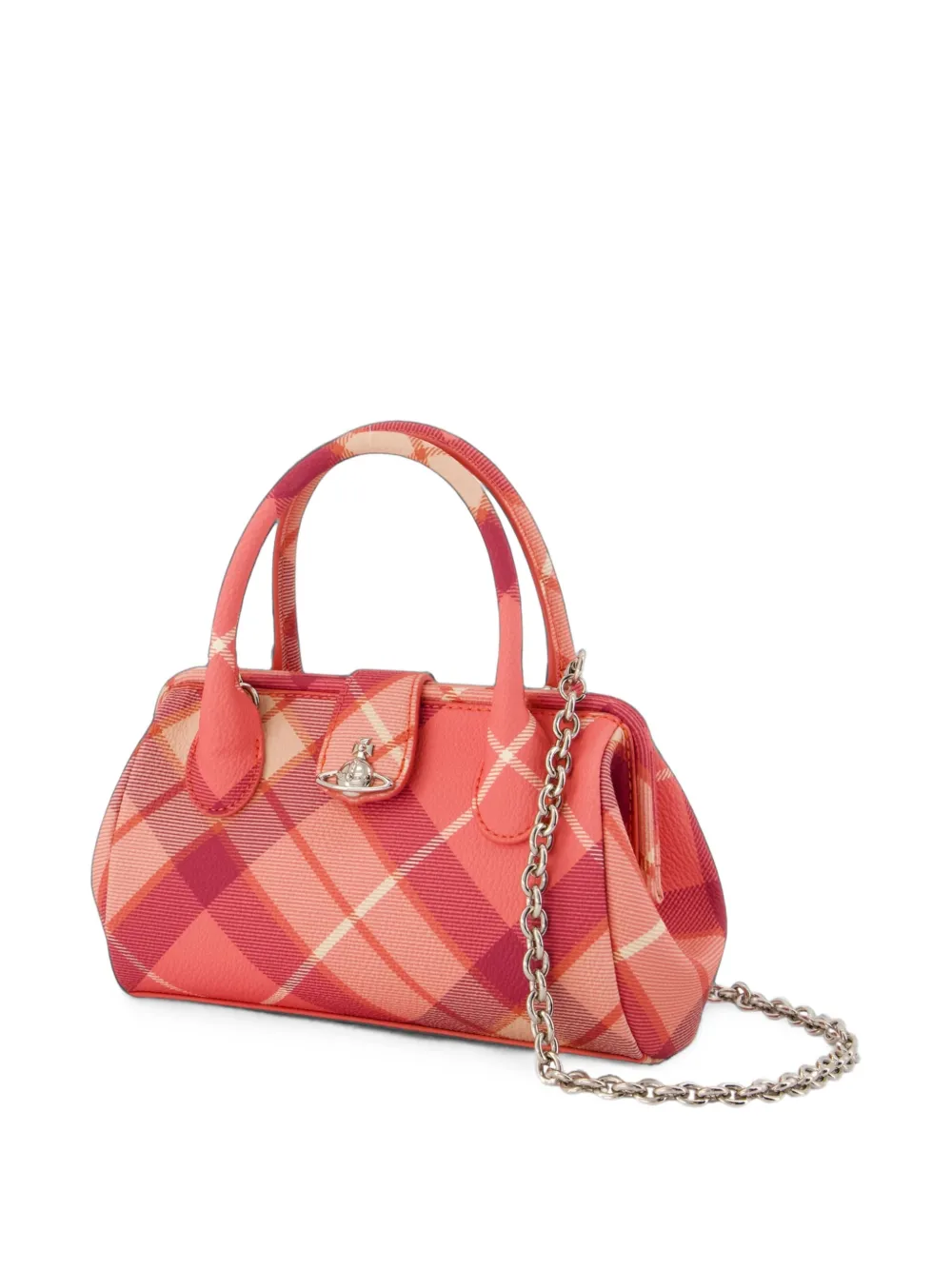 Vivienne Westwood small Pamela tote bag Roze