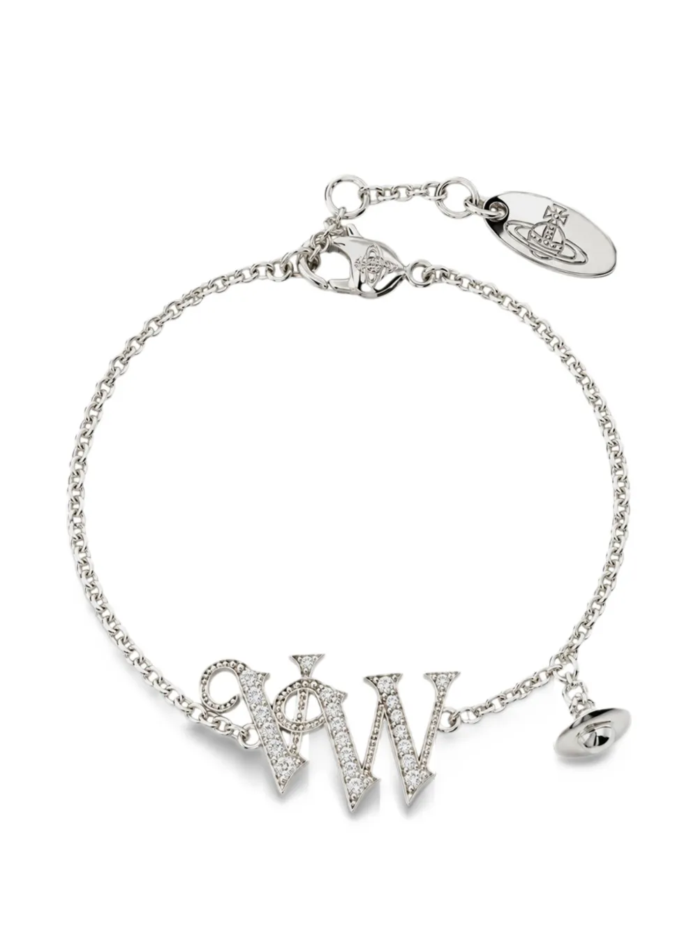 Vivienne Westwood VW bracelet - Argento