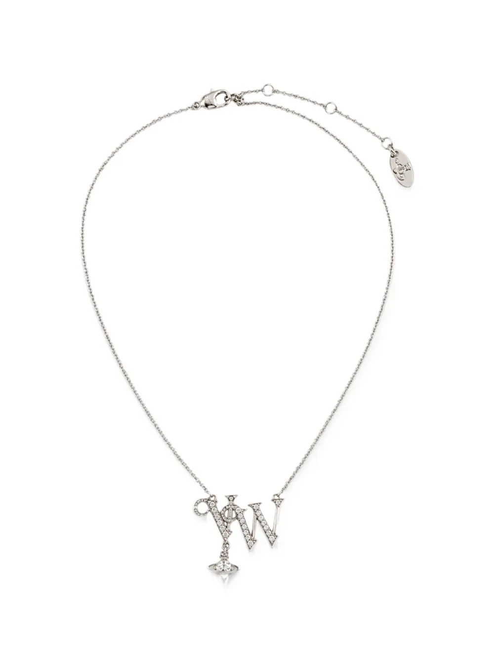 Vivienne Westwood VW pendant necklace - Argento