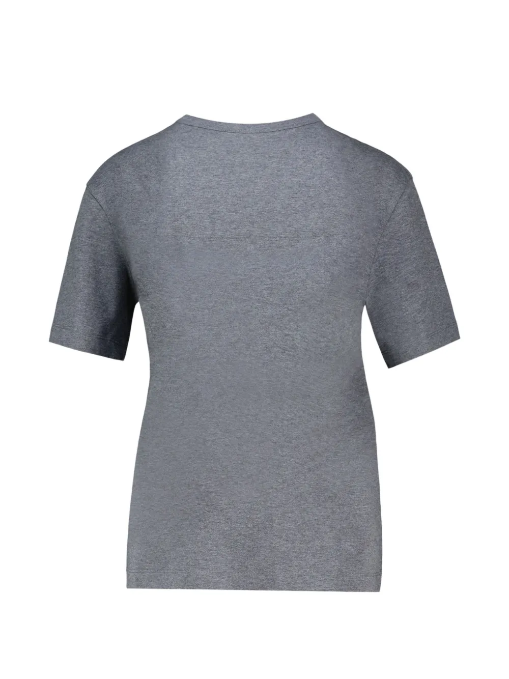 Lanvin kleine katoenen T-shirt met strik Grijs
