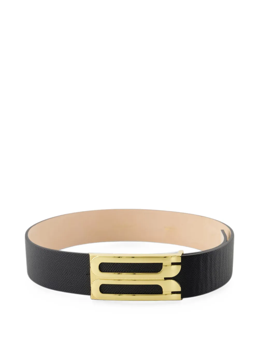 Victoria Beckham Cintura Jumbo in pelle - Nero