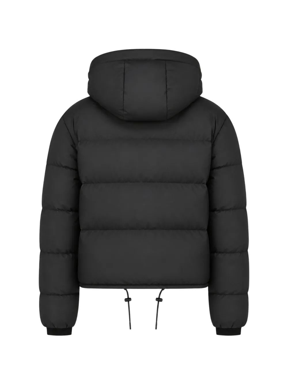 Rains Alta hooded puffer jacket Zwart