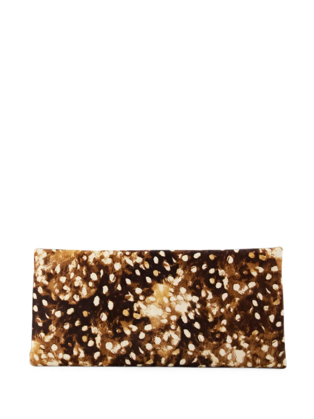 STAUD Muse haircalf clutch bag - Marron