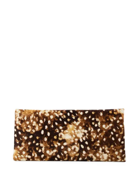 STAUD Muse haircalf clutch bag