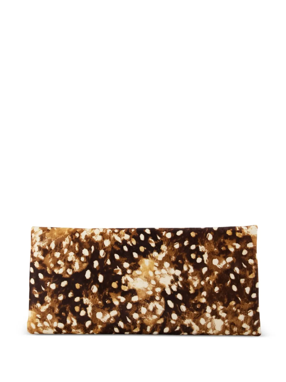 STAUD Muse haircalf clutch bag - Marrone