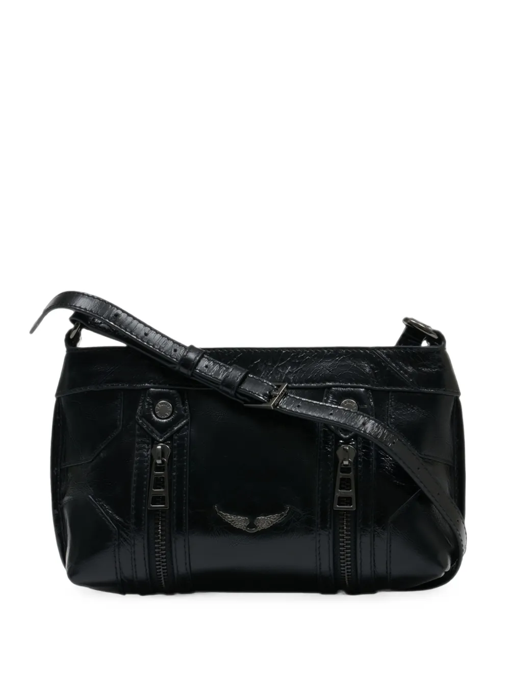 Zadig&Voltaire sac à bandoulière Sunny Mood en cuir - Noir