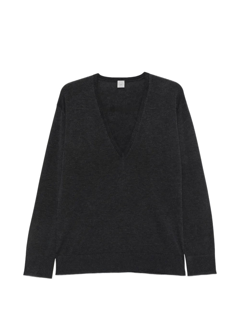 TOTEME V-neck sweater - Grey