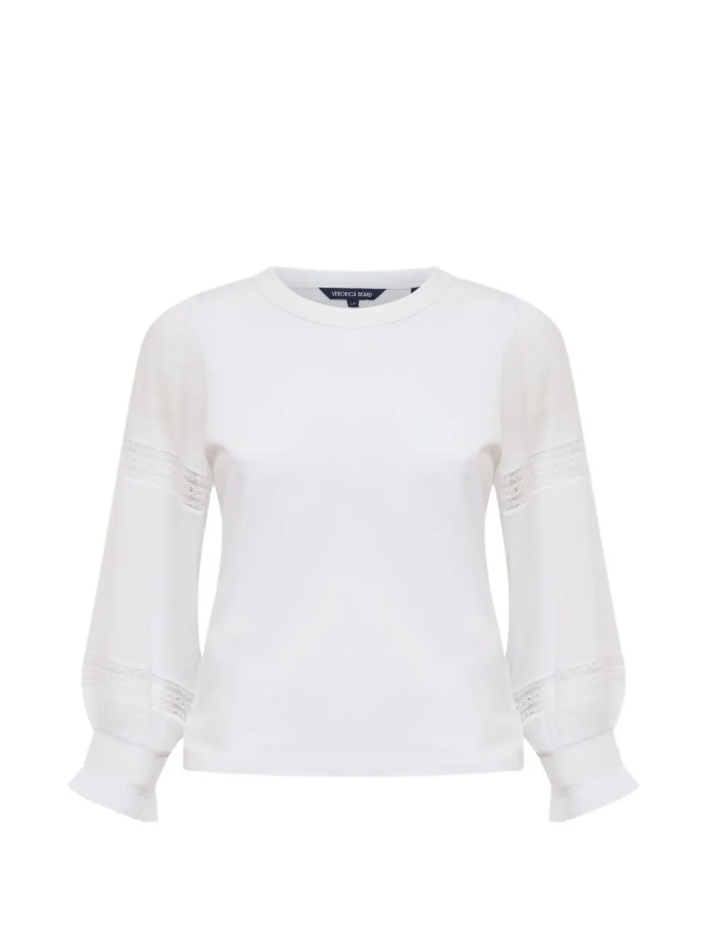 Veronica Beard Bellamie lace-trim top