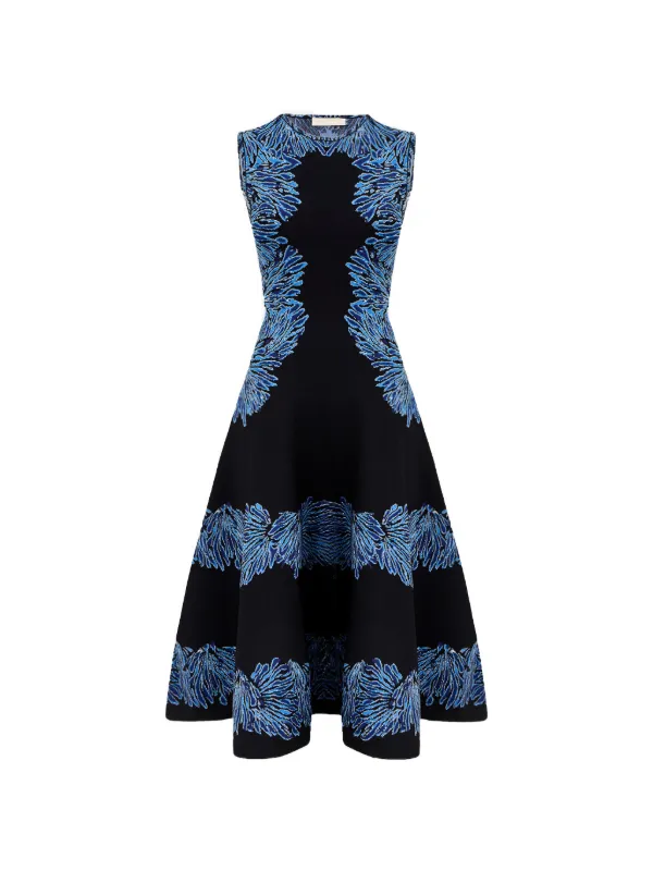 Ulla Johnson Iona Sleeveless Midi Dress in Black
