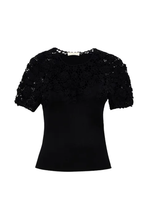 Ulla Johnson SS Clelia crochet-knit top