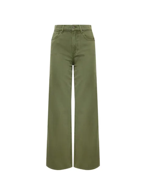 Veronica Beard high-rise wide leg jeans