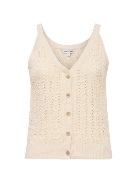 Veronica Beard Leonora V-neck vest