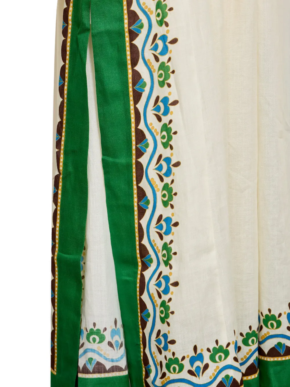 ALEMAIS Bridgette tuniekjurk met bloemenprint Wit